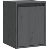  Zidni ormarići 2 kom sivi 30 x 30 x 40 cm od masivne borovine | shoptok.hr