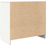  Komoda s ladicama bijela 71x35x84 cm konstruirano drvo | shoptok.hr