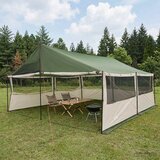  Obiteljski šator Zelena 600 x 400 x 268 cm Poliester i čelik | Eponuda.com