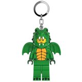 Lego Minifigure privezak za ključeve sa svetlom: Devojka u kostimu zelenog zmaja ( LGL-KE224H ) Cene