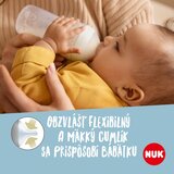 Nuk Perfect Match Glass Bottle staklena bočica za bebe s kontrolom temperature 3m+ 230 ml | shoptok.hr