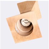 Sollux Viseča svetilka iz masivne bukve v naravni barvi ø 8 cm Cubo – | Shoptok.si