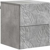 vidaXL Stenski nočni omarici Betonsko siva 34,5 x 33 x 40 cm, (5000247338) | Shoptok.si