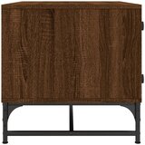  Stolić za kavu sa staklenim vratima boja hrasta 68,5x50x50 cm | Eponuda.com