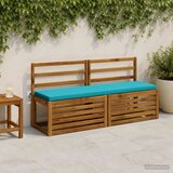  Jastučić za klupu SOEST 100% poliester Tirkizna 140 x 40 x 5 cm - Tirkizna 140 x 40 x 5 cm Poliester | shoptok.hr