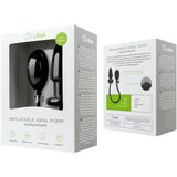 EasyToys - pumpajući analni čep (crni) | shoptok.hr