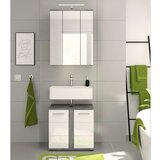 MID.YOU Kopalnica Blake, Bela, Srebrna, Z Osvetlitvijo | Shoptok.si