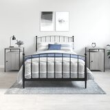  Noćni ormarići 2 kom boja hrasta 40x42x60 cm konstruirano drvo Siva | shoptok.hr