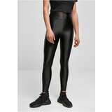 Urban Classics Women's Shiny Metal Highwaist Leggings Black | ePonuda.com