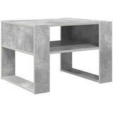 Klubska miza Betonsko siva 66 x 53 x 45 cm Konstruiran les, (5000121314) | Shoptok.si
