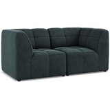 Makamii Modra žametna sedežna garnitura 180 cm Aloha – | Shoptok.si