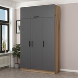 Hanah home Minar 235 - Anthracite, Dore AnthraciteDore Wardrobe | ePonuda.com