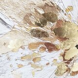 Styler Slika z ročno naslikanimi elementi 70x100 cm Petal Glow – | Shoptok.si