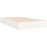  Okvir za krevet od masivnog drva bijeli 90 x 200 cm | shoptok.hr