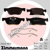 ZIMMERMANN zavorne ploščice prednje opel 22342.198.2 astra k | Shoptok.si