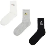 - 3-paket čarapa - Svijetlo siva