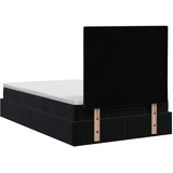 Podesivi krevet s madracem Crna 120 x 190 cm Baršun | shoptok.hr