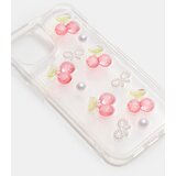 Sinsay Maskica za iPhone 13/14 s motivom trešanja i mašni | shoptok.hr