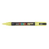 POSCA Uni flomaster; konica 0,9-1,3 mm; rumen, (22005671) | Shoptok.si