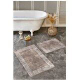 Mila Home Rjave žametne kopalniške preproge v kompletu 2 ks 60x100 cm – | Shoptok.si