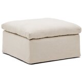 Kave Home Bež lanen tabure Zenira – | Shoptok.si
