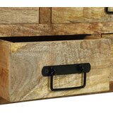  Kava Stol s ladicama Smeđa 90 x 50 x 38 cm Čvrsto drvo manga | shoptok.hr
