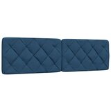  Posteljni okvir brez vzmetnice moder 180x200 cm blago | Shoptok.si