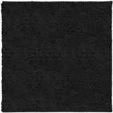 vidaXL Čupavi moderni tepih s visokim vlaknima crni 160x160 cm | shoptok.hr
