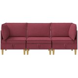  Modularni set sofe sa skladištem 3 pcs Vinska crvena Tkanina | Eponuda.com