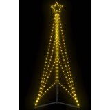 vidaXL LED božićno drvce 483 LED toplo bijelo 240 cm u