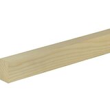 PROFILES AND MORE Ravni profil (1 m x 46 mm x 29 mm, Smreka-bor, Neobrađeno) | shoptok.hr