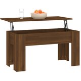  Stolić za kavu smeđa boja hrasta 101x49x52 cm konstruirano drvo | shoptok.hr