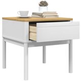  Stolić za lampu FLORO bijeli 55 x 55 x 54 cm od borovine | Eponuda.com