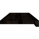  Gazišta stepenice 12 kom tamnosmeđi 70x25x2 cm masivna hrast | shoptok.hr