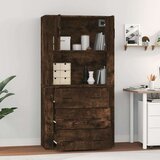  Visoka omara dimljen hrast inženirski les, (20653358) | Shoptok.si