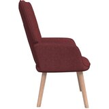  Stol za sproščanje vinsko rdeče blago, (20934877) | Shoptok.si
