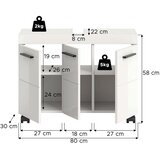 MID.YOU OMARICA ZA POD UMIVALNIK 80/58/30 cm | Shoptok.si