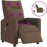 Maison Chic Električni masažni naslanjač - Relax naslanjač rjavo blago, (22042556) | Shoptok.si