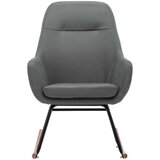  Stolica za ljuljanje od tkanine svjetlosiva | shoptok.hr