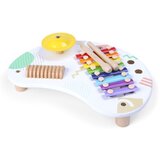 ECO TOYS Stol s instrumentima, glazbeni stol, činele +18m Cijene