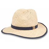 Tommy Hilfiger Klobuk Beach Summer Straw Fedora Hat AW0AW16044 Calico AEF