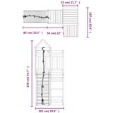  Igralo s plezalno steno trden les douglas, (20795286) | Shoptok.si