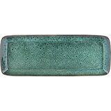 Bitz Pravokoten servirni krožnik 38 x 14 cm - črna / zelena Cene