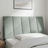  Jastuk za uzglavlje Hanko svjetlosivi 100 cm baršunasti | Eponuda.com