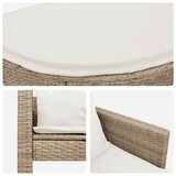  Vrtni kavč z blazino 8 pcs Bež in smetanasto bela poli ratan, (5000285933) | Shoptok.si