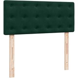  Krevet box spring s madracem tamnozeleni 120x190 cm baršunasti | shoptok.hr