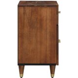 Ormarić s vratima s ladicama Medeno smeđa 50 x 33 x 60 cm | Eponuda.com