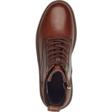 Tamaris Gležnarji z vezalkami rjava | Shoptok.si