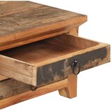 vidaXL Stolić za kavu 90 x 50 x 31 cm od masivnog obnovljenog drva | shoptok.hr