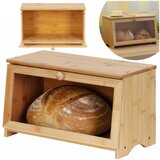 springos bambusova kutija za kruh 40 x 20 x 23 cm, prirodna | shoptok.hr